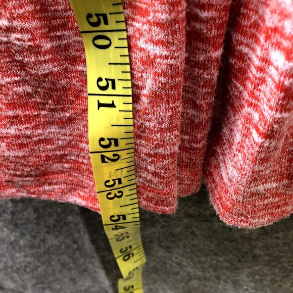 Lou & Grey Sleeveless Maxi Dress S Pink Tiered Knit Pullover Casual - Picture 8 of 8